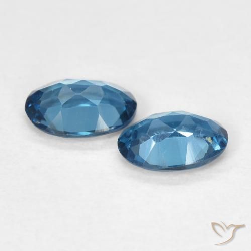Shop natural 1.05ct Bleu Londres Topaze gems, ovale, from Brésil at GemSelect. In stock, global shipping!