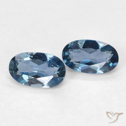 Shop natural 0.59ct Bleu Londres Topaze gems, ovale, from Brésil at GemSelect. In stock, global shipping!