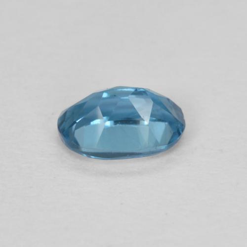 Topaze Bleu Londres naturelle ovale, 0.59 ct, VS