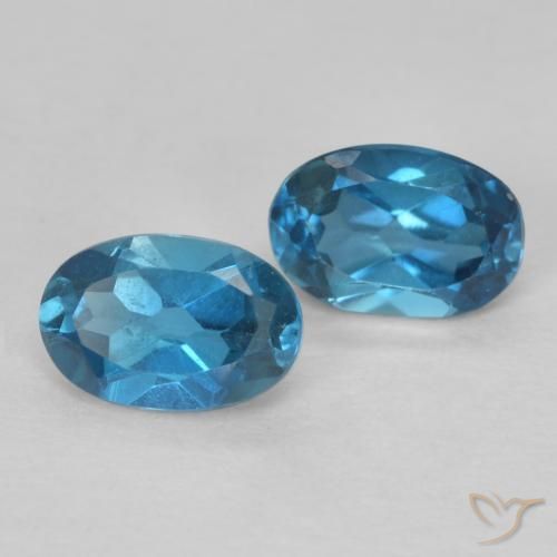 Shop natural 1.14ct Bleu Londres Topaze gems, ovale, from Brésil at GemSelect. In stock, global shipping!