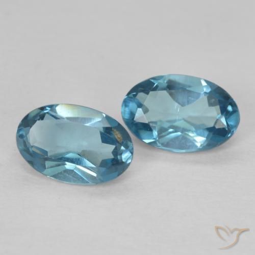 Shop natural 1.03ct Bleu Londres Topaze gems, ovale, from Brésil at GemSelect. In stock, global shipping!