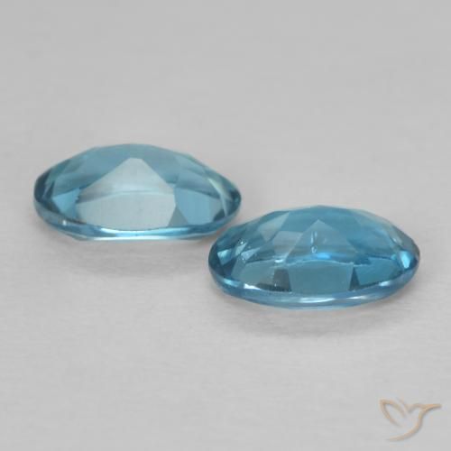 Shop natural 1.03ct Bleu Londres Topaze gems, ovale, from Brésil at GemSelect. In stock, global shipping!