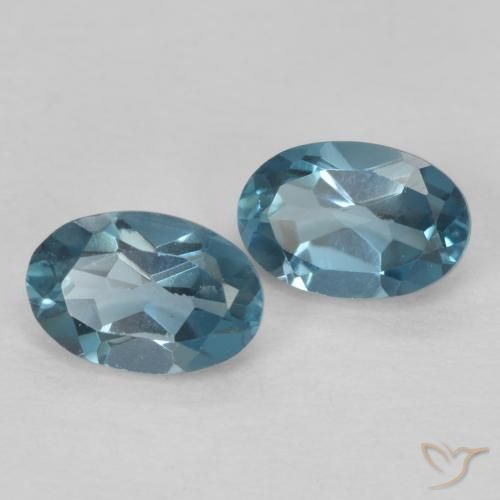 Shop natural 1.18ct Bleu Londres Topaze gems, ovale, from Brésil at GemSelect. In stock, global shipping!