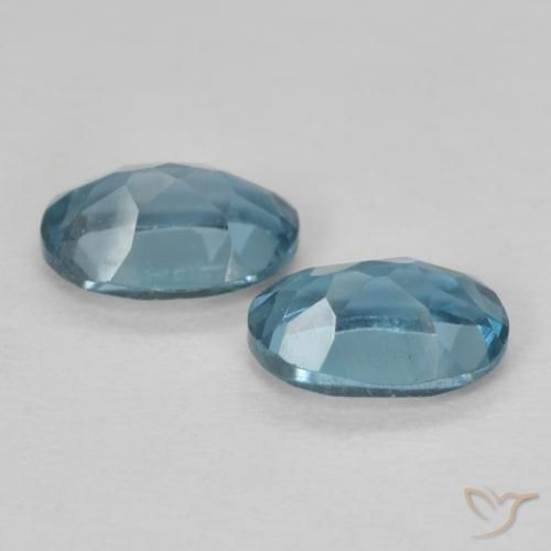 Shop natural 1.18ct Bleu Londres Topaze gems, ovale, from Brésil at GemSelect. In stock, global shipping!