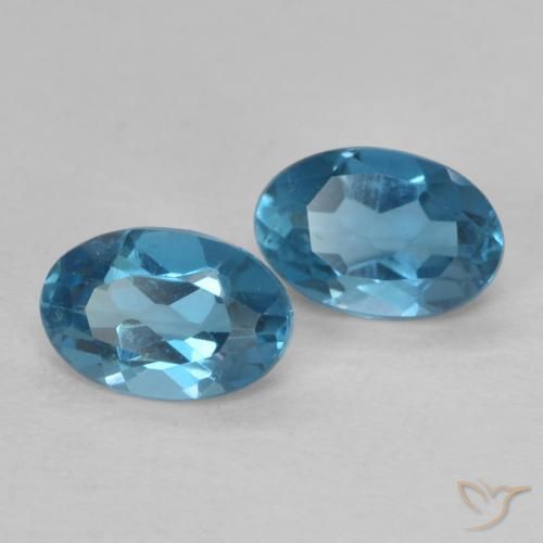 Shop natural 1.12ct Bleu Londres Topaze gems, ovale, from Brésil at GemSelect. In stock, global shipping!