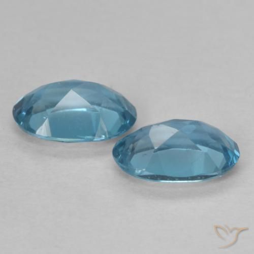 Shop natural 0.98ct Bleu Londres Topaze gems, ovale, from Brésil at GemSelect. In stock, global shipping!