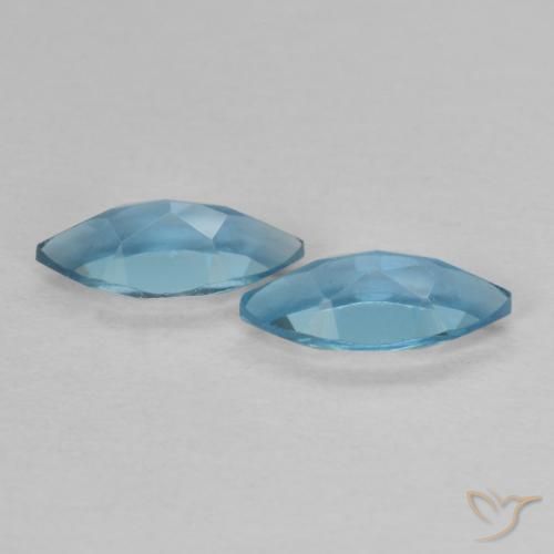 Shop natural 0.83ct Bleu Londres Topaze gems, Marquise, from Brésil at GemSelect. In stock, global shipping!