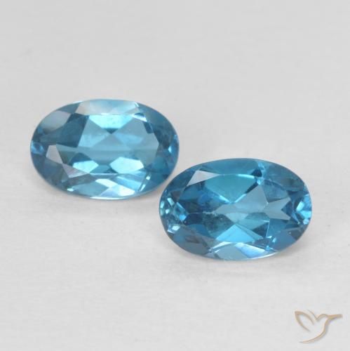 Shop natural 1.17ct Bleu Londres Topaze gems, ovale, from Brésil at GemSelect. In stock, global shipping!