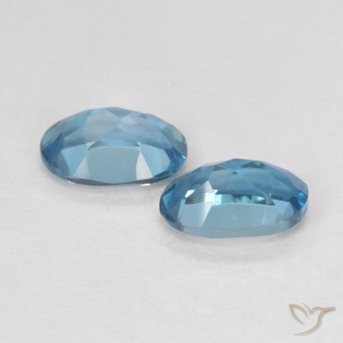 Shop natural 1.20ct Bleu Londres Topaze gems, ovale, from Brésil at GemSelect. In stock, global shipping!