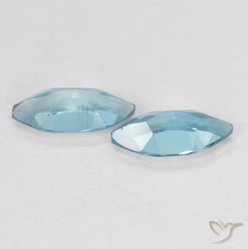 Shop natural 0.84ct Bleu Londres Topaze gems, Marquise, from Brésil at GemSelect. In stock, global shipping!
