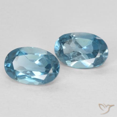 Shop natural 1.22ct Bleu Londres Topaze gems, ovale, from Brésil at GemSelect. In stock, global shipping!