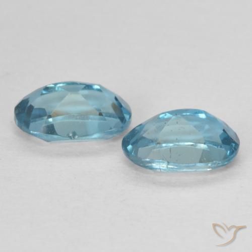 Shop natural 1.22ct Bleu Londres Topaze gems, ovale, from Brésil at GemSelect. In stock, global shipping!