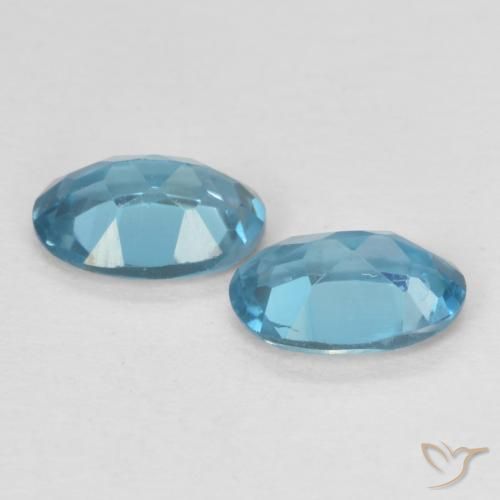 Shop natural 1.10ct Bleu Londres Topaze gems, ovale, from Brésil at GemSelect. In stock, global shipping!