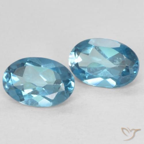 Shop natural 1.04ct Bleu Londres Topaze gems, ovale, from Brésil at GemSelect. In stock, global shipping!