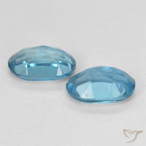 Shop natural 1.22ct Bleu Londres Topaze gems, ovale, from Brésil at GemSelect. In stock, global shipping!