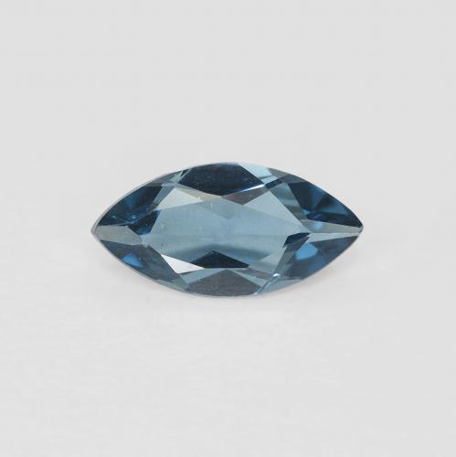 0.55ct Naturel Bleu Londres Topaze, Marquise, VS