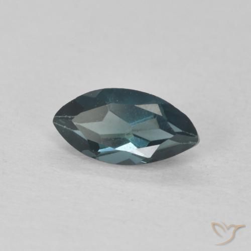 Topaze Bleu Londres naturelle Marquise, 0.52 ct, VVS-VS