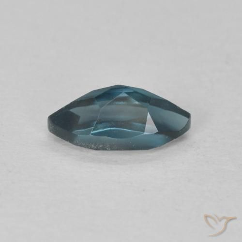 Topaze Bleu Londres naturelle Marquise, 0.52 ct, VVS-VS