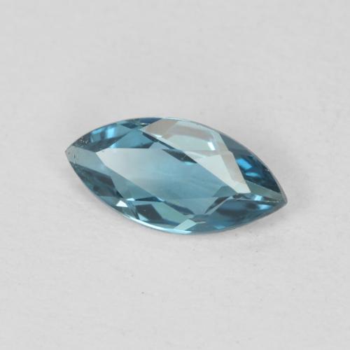 Topaze Bleu Londres naturelle Marquise, 0.48 ct, VVS-VS