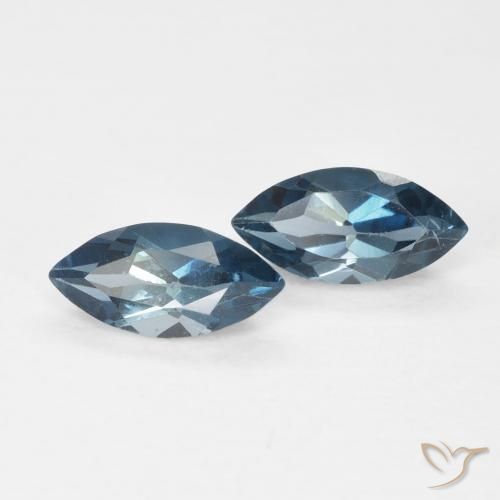 Achetez naturel 0,98ct bleue topaze gems, marquise, en provenance brésil chez gemselect. en stock, livraison internationale!