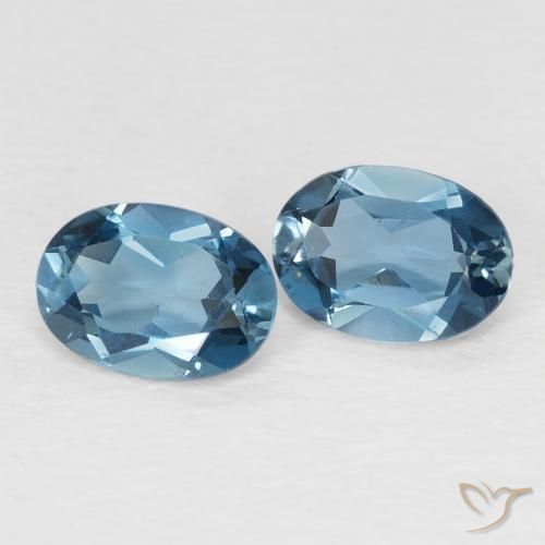 Shop natural 1.79ct Bleu Londres Topaze gems, ovale, from Brésil at GemSelect. In stock, global shipping!