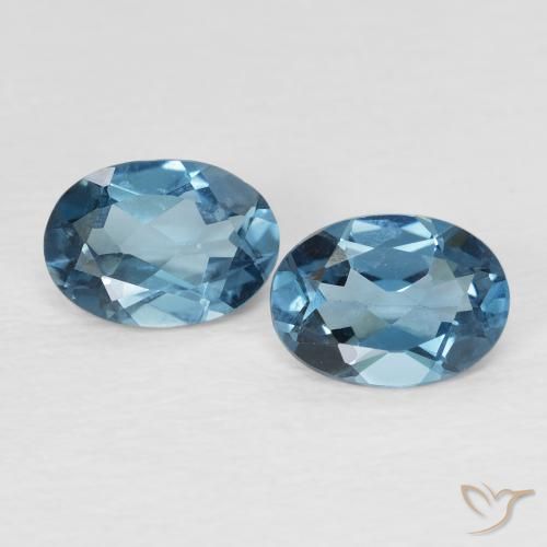 Shop natural 1.77ct Bleu Londres Topaze gems, ovale, from Brésil at GemSelect. In stock, global shipping!