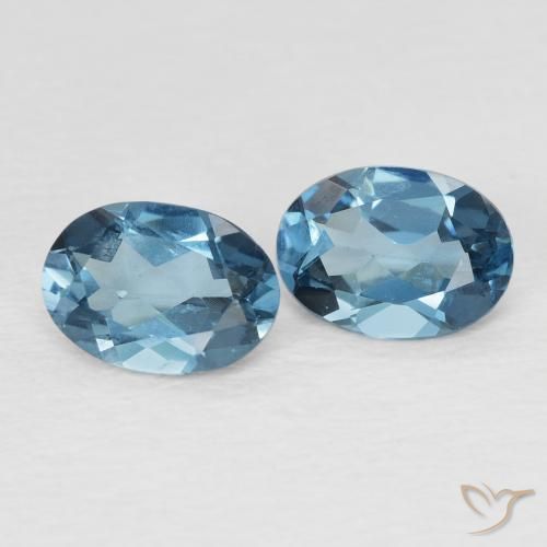 Shop natural 1.77ct Bleu Londres Topaze gems, ovale, from Brésil at GemSelect. In stock, global shipping!