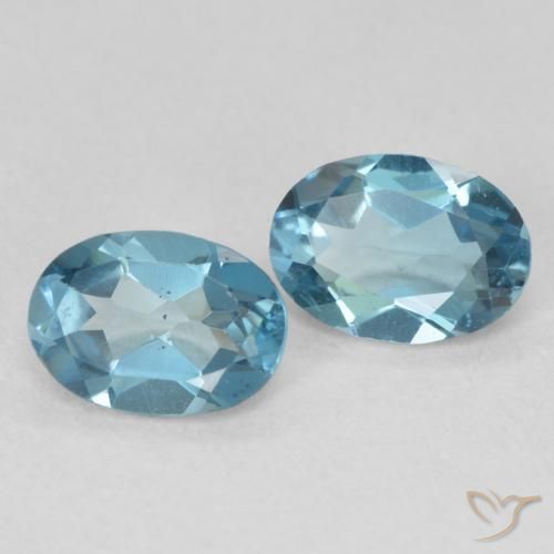 Shop natural 1.76ct Bleu Londres Topaze gems, ovale, from Brésil at GemSelect. In stock, global shipping!