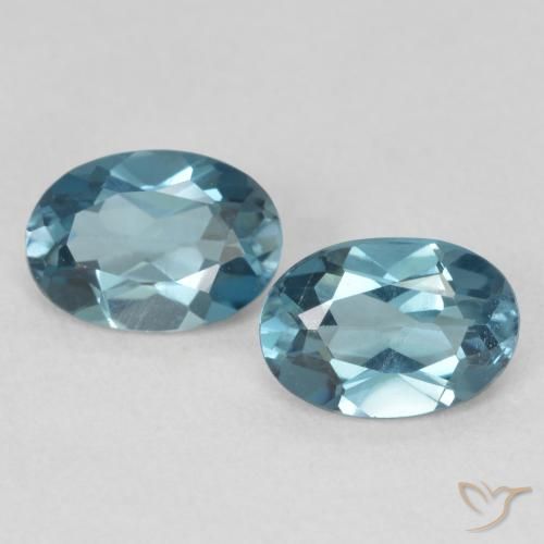 Shop natural 1.83ct Bleu Londres Topaze gems, ovale, from Brésil at GemSelect. In stock, global shipping!