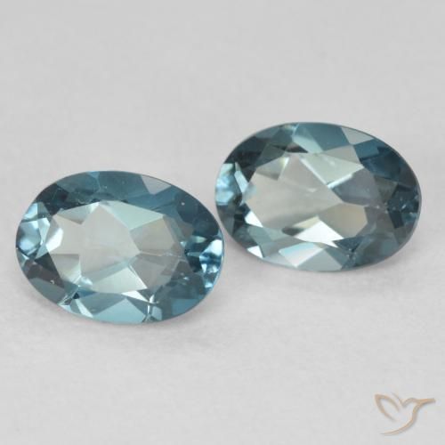 Shop natural 1.99ct Bleu Londres Topaze gems, ovale, from Brésil at GemSelect. In stock, global shipping!