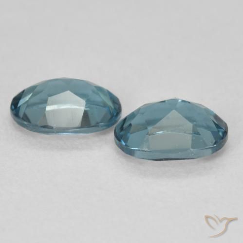 Shop natural 2.00ct Bleu Londres Topaze gems, ovale, from Brésil at GemSelect. In stock, global shipping!