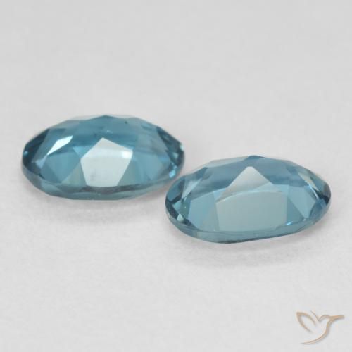 Shop natural 2.00ct Bleu Londres Topaze gems, ovale, from Brésil at GemSelect. In stock, global shipping!