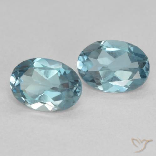 Shop natural 1.90ct Bleu Londres Topaze gems, ovale, from Brésil at GemSelect. In stock, global shipping!