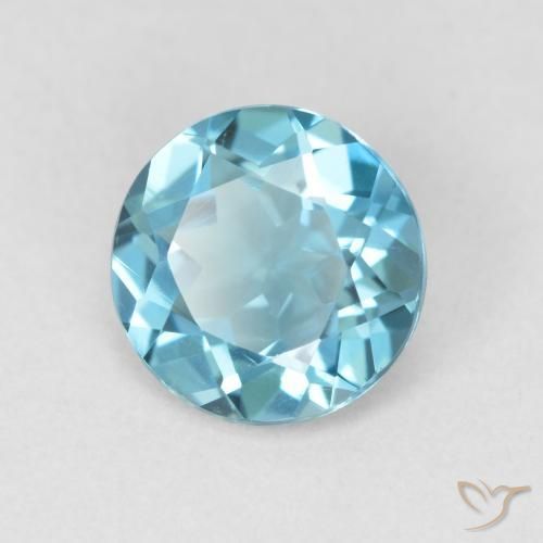 Topaze Bleu Londres naturelle Tour, 1.91 ct, VVS