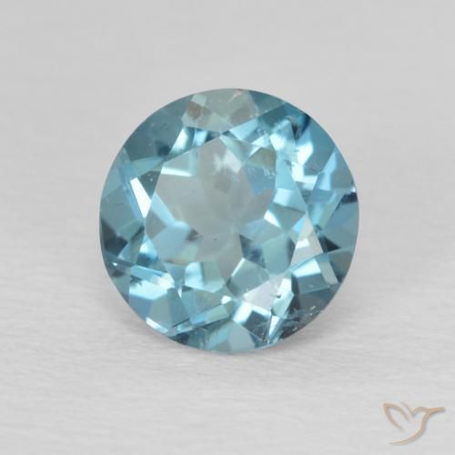 Topaze Bleu Londres naturelle Tour, 2.33 ct, VS