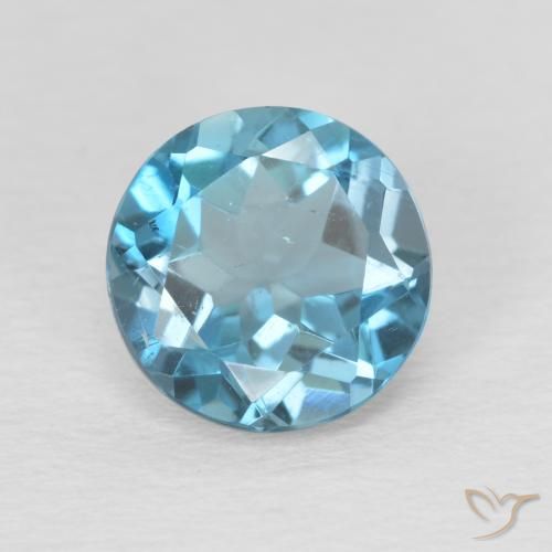 Topaze Bleu Londres naturelle Tour, 2.30 ct, VS