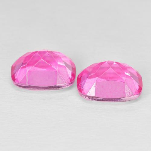 Achetez naturel 7,73ct rose topaze gems, coupe coussin, en provenance brésil chez gemselect. en stock, livraison internationale!