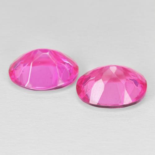 Shop natural 8.64ct Medium Dark-Pink Topaze gems, ovale, from Brésil at GemSelect. In stock, global shipping!