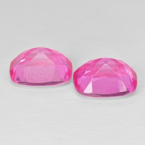 Shop natural 9.50ct Rose vif Topaze gems, Coussin, from Brésil at GemSelect. In stock, global shipping!