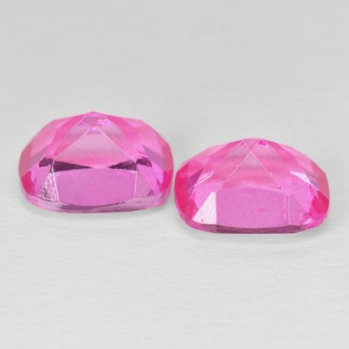 Shop natural 10.23ct Rose vif Topaze gems, Coussin, from Brésil at GemSelect. In stock, global shipping!