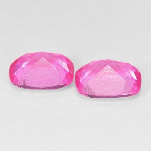 Shop natural 8.85ct Magenta profond Topaze gems, Coussin, from Brésil at GemSelect. In stock, global shipping!