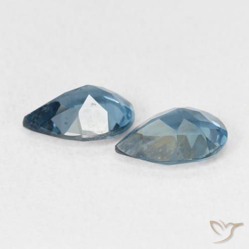 Shop natural 1.51ct Bleu Londres Topaze gems, En forme de poire, from Brésil at GemSelect. In stock, global shipping!