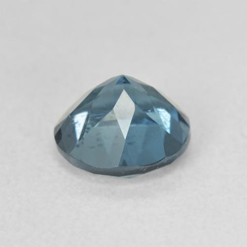 Topaze Bleu aquatique argent intense naturelle Coupe roude, 1.68 ct, VS
