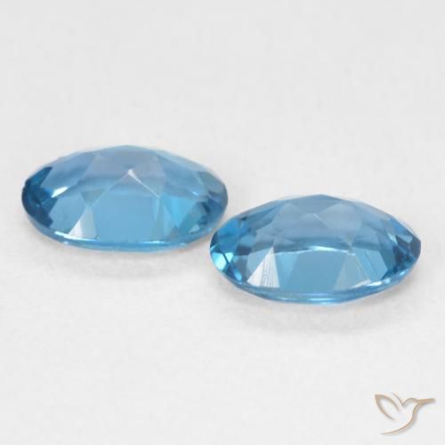 Shop natural 0.98ct Bleu Londres Topaze gems, ovale, from Brésil at GemSelect. In stock, global shipping!