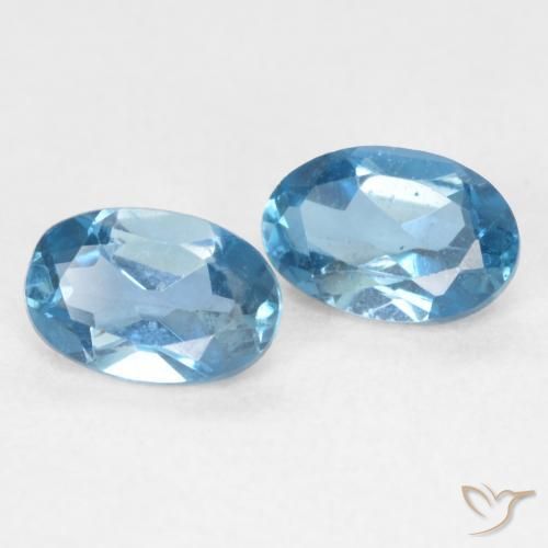 Shop natural 1.06ct Bleu Londres Topaze gems, ovale, from Brésil at GemSelect. In stock, global shipping!