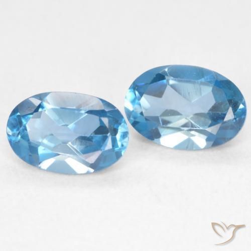 Shop natural 1.16ct Bleu Londres Topaze gems, ovale, from Brésil at GemSelect. In stock, global shipping!