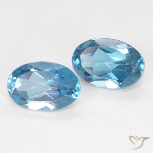 Shop natural 1.14ct Bleu Londres Topaze gems, ovale, from Brésil at GemSelect. In stock, global shipping!