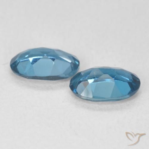 Shop natural 0.92ct Bleu Londres Topaze gems, ovale, from Brésil at GemSelect. In stock, global shipping!