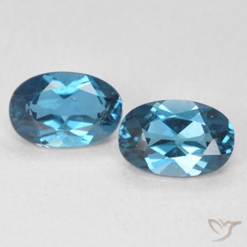 Shop natural 1.14ct Bleu Londres Topaze gems, ovale, from Brésil at GemSelect. In stock, global shipping!