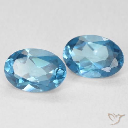 Shop natural 1.18ct Bleu Londres Topaze gems, ovale, from Brésil at GemSelect. In stock, global shipping!
